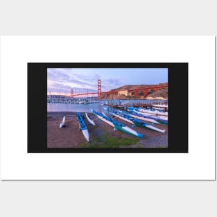 Canoes and Golden Gate Posters and Art